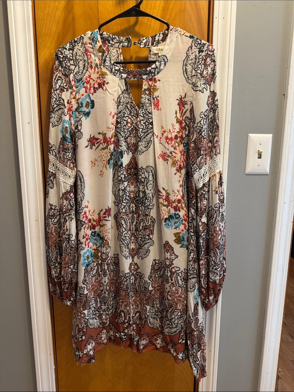 Women’s Boho Long Sleeve Dress